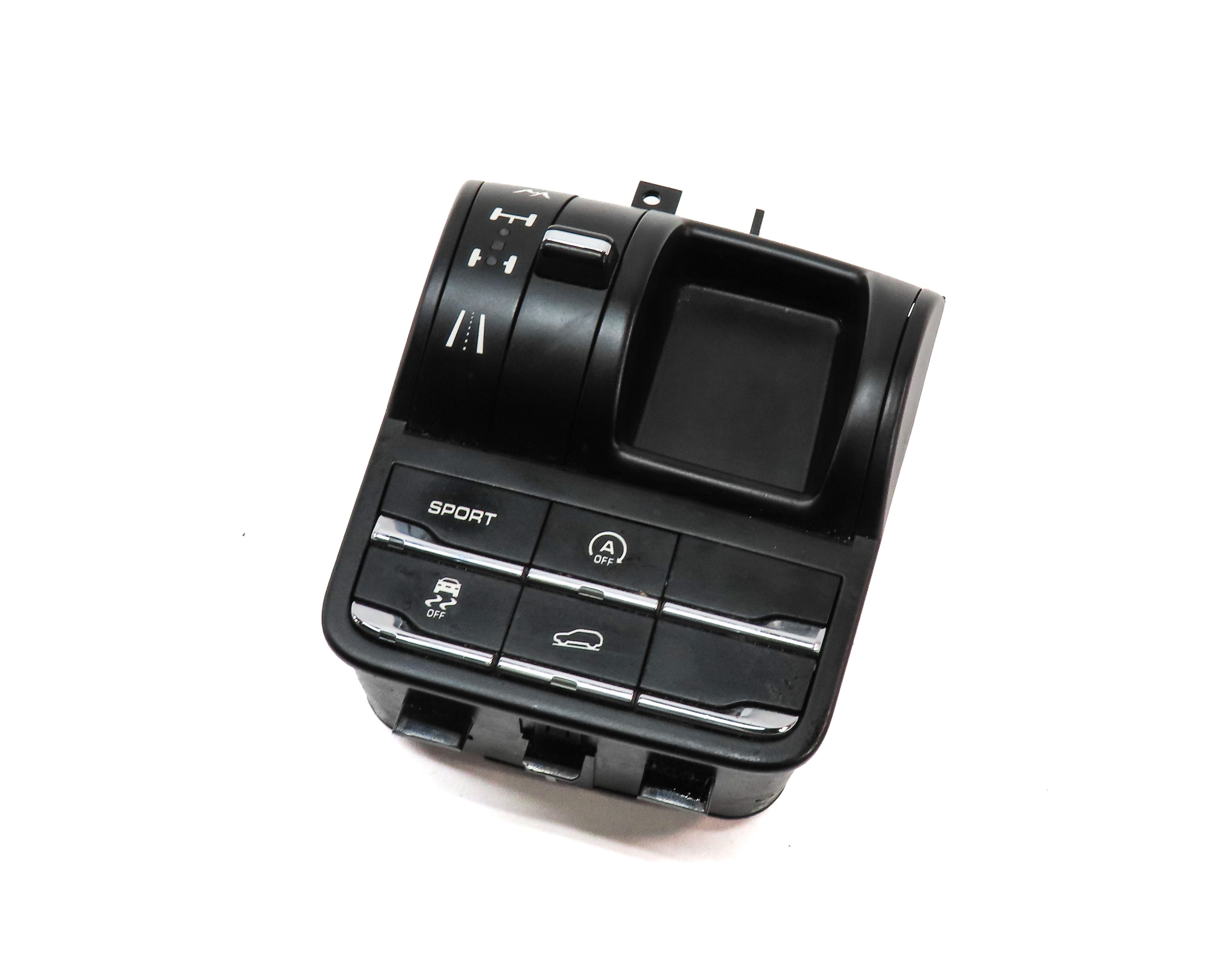 2011 PORSCHE CAYENNE (958) CENTER CONSOLE TERRAIN TRACTION CONTROL SWITCH — exact item pictured